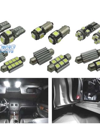 KIT 15 LAMPADE LED INTERNE MERCEDES CLASSE E A207 