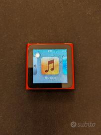 Apple iPod nano 6a gen rosso edizione speciale red