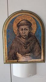 quadro icona san Francesco d'Assisi 