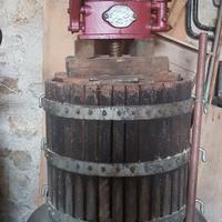 Torchio idraulico vinario