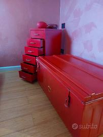 VENDUTA - Cassettiera in metallo, Ikea Helmer