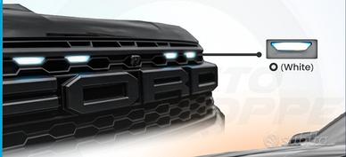 Luci led bianche griglia Ford Raptor dal 2024