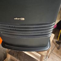 stufetta a liquido ventilata 