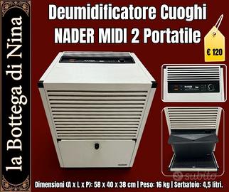 Deumidificatore Portatile Cuoghi NADER MIDI 2