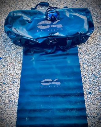 Bosa/borsone subacquea/apnea_C4 Carbon+moschettoni