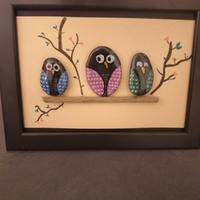 quadretto decorativo realizzato a mano