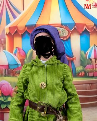 Vestito carnevale veneziano Cucciolo sette nani