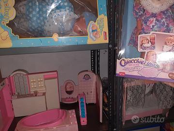 lotto bambole e set barbie