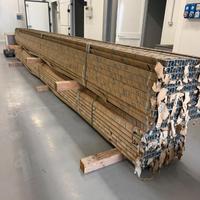 Profilati in alluminio nuovi 6 mt – lotto 1.883 kg