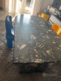 Tavolino x salotto marmo 108 x 58