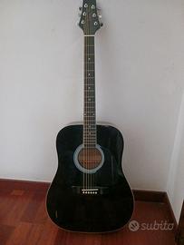 Chitarra Saturn Music con custodia e accordatore