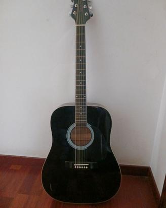 Chitarra Saturn Music con custodia e accordatore