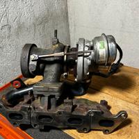 Garret 1446 con collettori ss, iniettori, filtro