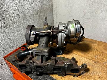 Garret 1446 con collettori ss, iniettori, filtro