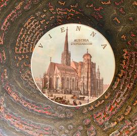 Piattino Vienna st stephen cathedral souvenir