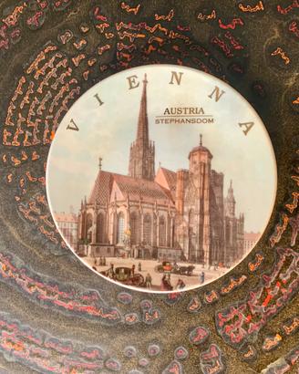 Piattino Vienna st stephen cathedral souvenir
