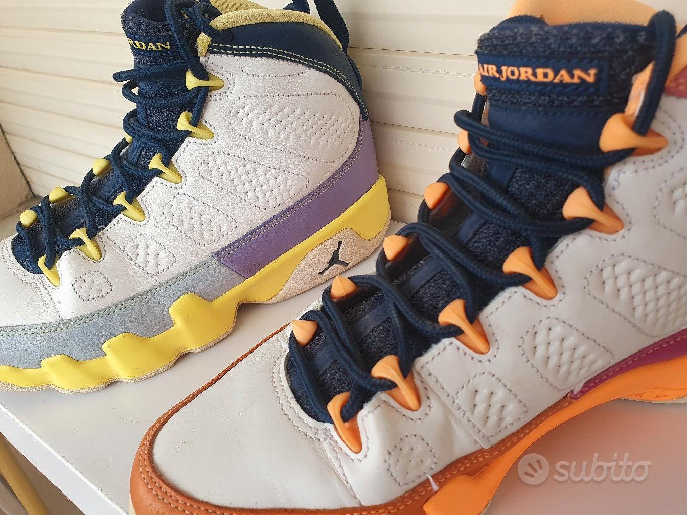 Air jordan 9 giallo sales