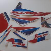 kit adesivi Fantic Mottard 50  Bianco anno 2018