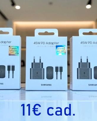 3 Caricabatterie Samsung 45W NUOVI - Anche Singolo