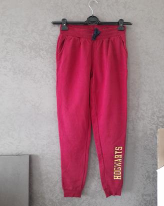 pantalone felpato harry potter bambina nuovo