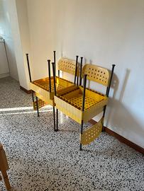 4 sedie Box - Enzo Mari - Anonima Castelli