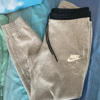pantaloni tuta nike grigi donna-tgXs