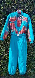 Tuta da sci da donna modello vintage taglia m