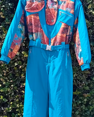 Tuta da sci da donna modello vintage taglia m