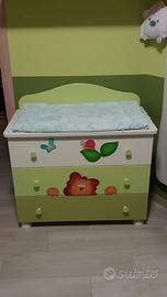 Cassettone-Fasciatoio AZUR LEONE