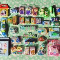 ♥ VINTAGE 1990 35 Gomme gommine animali SIGILLATE