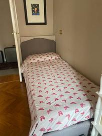 Letto singolo con contenitore