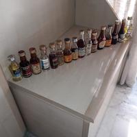 22 bottiglie liquori anni 70/80 per collezionisti