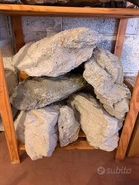 Rocce in resina per acquario