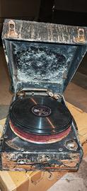 Grammofono funzionante da restaurare