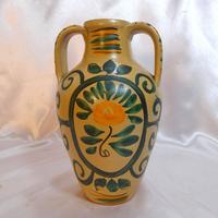 Bummulo, anfora, in ceramica policroma di Caltagir