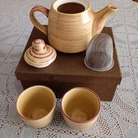 Set Tisaniera con 2 tazze