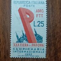 Francobolli Trieste Zona A 1952 Nuovi 