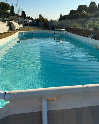 PISCINA FUORI TERRA COME DA FOTO.