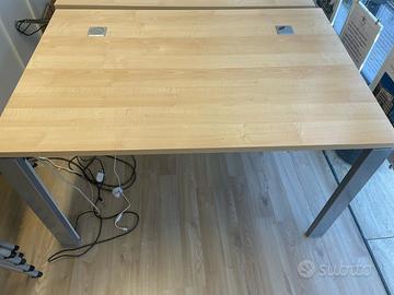 scrivanie color legno chiaro