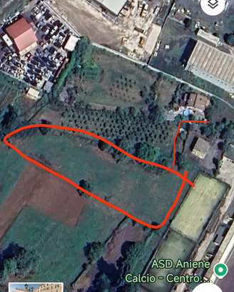 Terreno agricolo semi costruibile