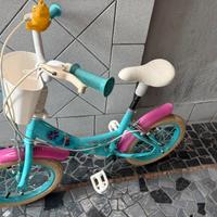Bici bimba frozen con cestino🚲✨