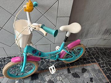 Bici bimba frozen con cestino🚲✨
