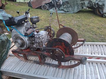 argano verricello forestale