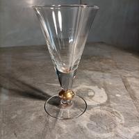 Bicchiere di cristallo anni 40