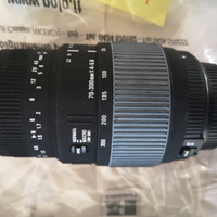 Sigma 70-300 x Nikon obiettivo