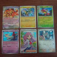 Carte pokemon da collezione 