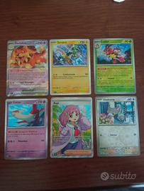 Carte pokemon da collezione 