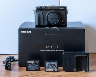 Fujifilm X-E3 nera 