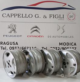 Cerchi in Lega 4 Razze Fiat 4 fori DISCO 14