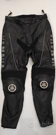 Pantaloni in pelle originali Yamaha TG. 54
